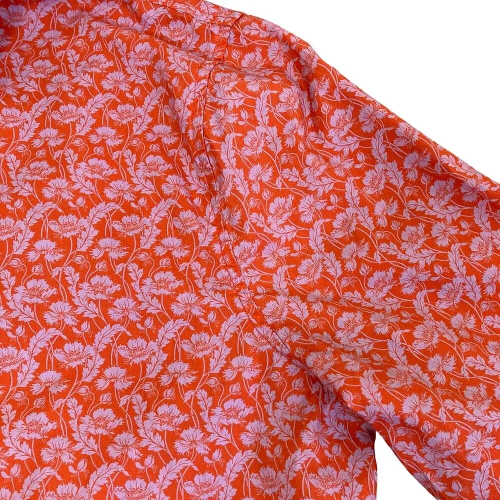 J. Crew Liberty Fabric Slim-Fit Button-down Shirt in Toutouayette Fabric Red - Picture 11 of 16